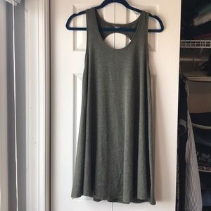 Aerie dark green dress